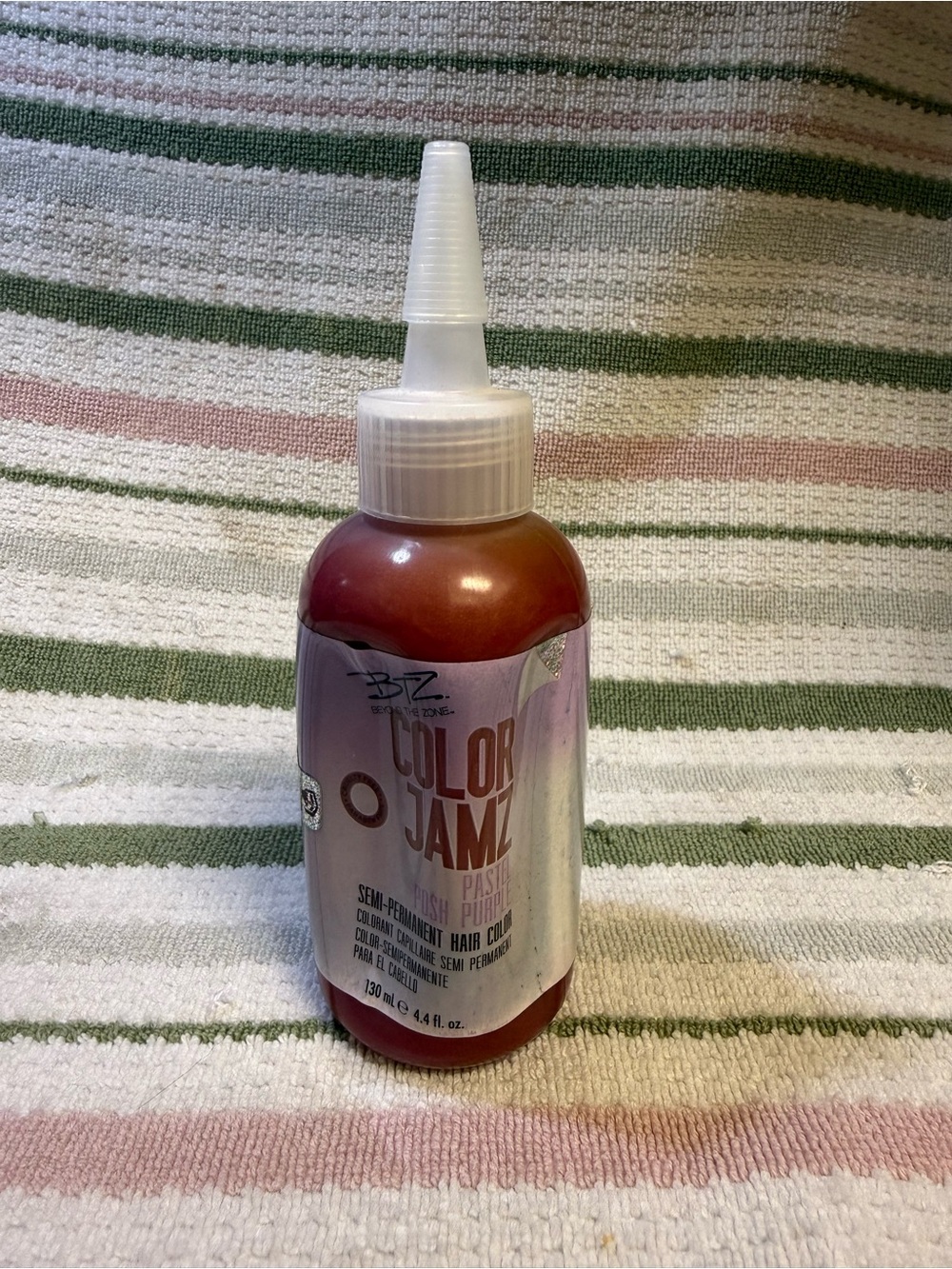 BTZ Color Jamz Semi-Permanent Hair Color — Pastel Posh Purple
